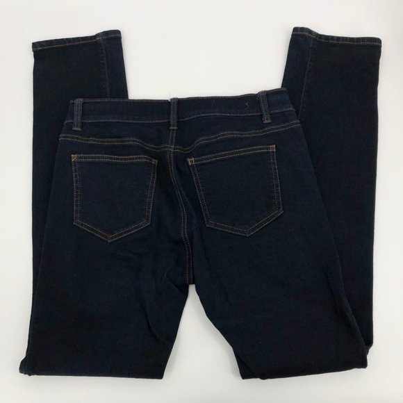 Ann Taylor Blue Straight Leg Jeans | Mid Rise, Size 4 - Picture 4 of 6